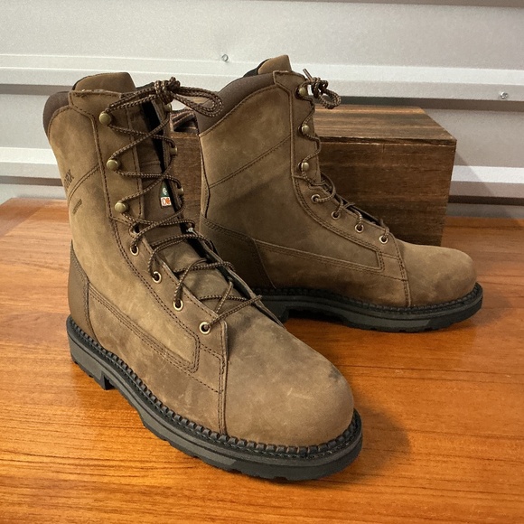 Worx Red Wing Men Axil 8” CSA Leather Safety Toe Work Boot 5910 Size 10